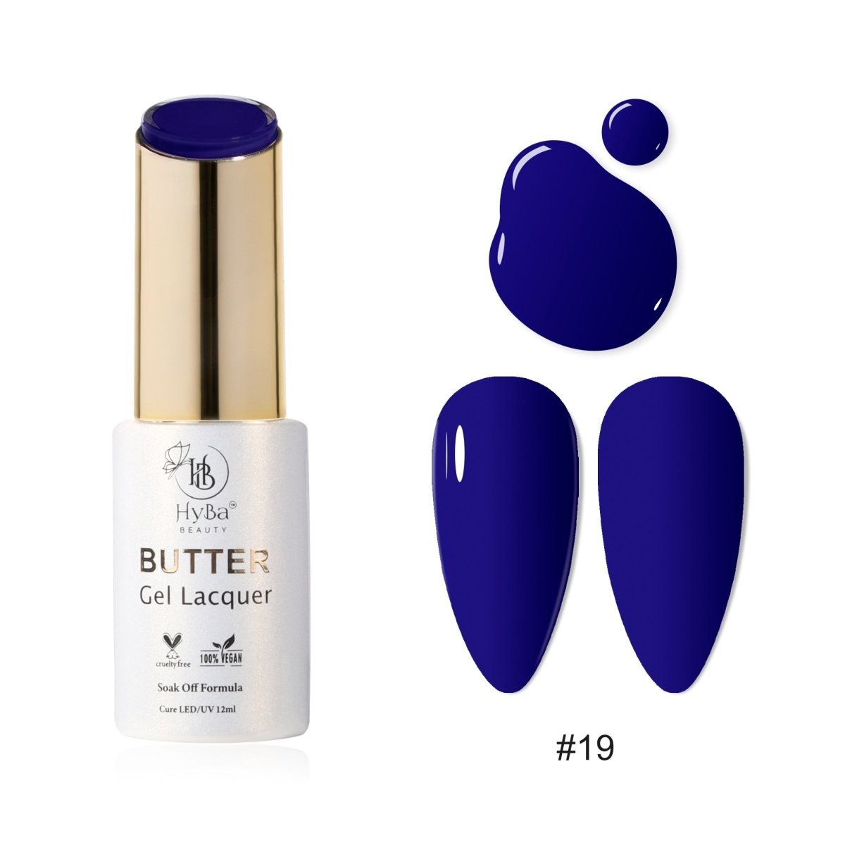 BUTTER Gel Polish SERIES 2 (Colors 011 - 020) - HYBA BEAUTY